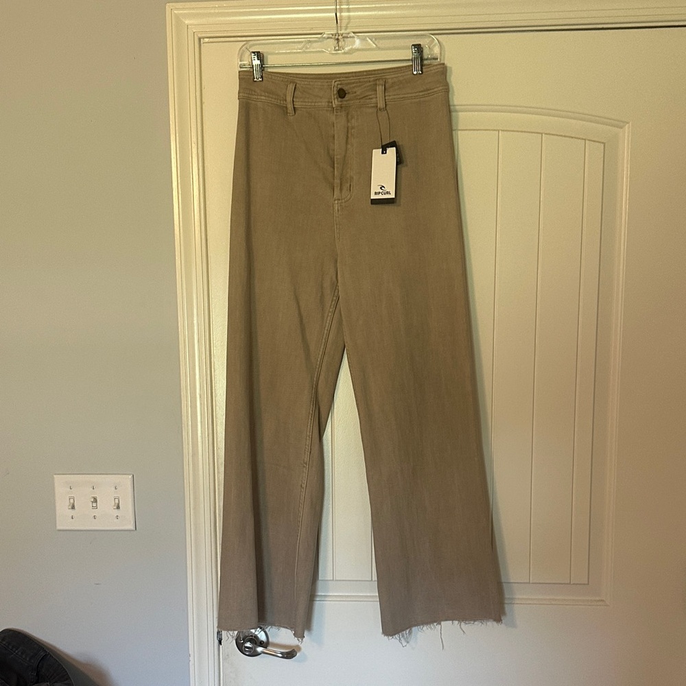 Rip Curl Tan Flare & Wide Leg Jeans